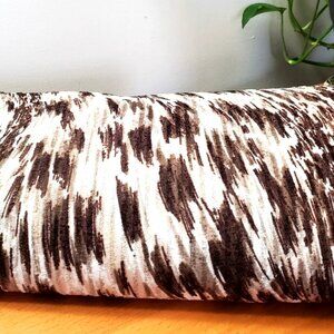 RAYON COTTON FABRIC NEW 112" x 40" ANIMAL PRINT BROWN BEIGE CRAFT SEWING
